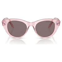 Sunglasses, Round shape, SK6025, Pink by SWAROVSKI