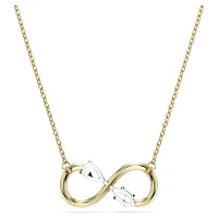 Eternity pendant, Lab-grown diamonds 0.35 ct tw, Mixed shapes, 14K yellow gold by SWAROVSKI