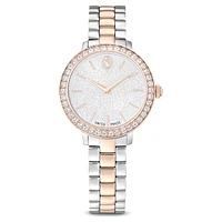 Matrix 3-link watch, Swiss Made, Metal bracelet, Silver Tone