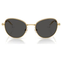 Sunglasses, Cat-eye shape, Gray by SWAROVSKI