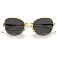 Sunglasses, Cat-eye shape, Gray by SWAROVSKI