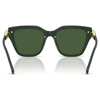 Sunglasses, Square shape, Green by SWAROVSKI