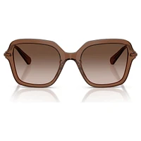 Sunglasses, Square shape, Brown by SWAROVSKI