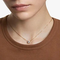 Constella pendant, Round cut, White