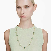 Chroma strandage, Octagon cut, Multicoloured, Gold-tone plated by SWAROVSKI