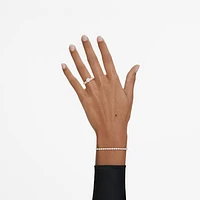 Eternity Tennis bracelet, Lab-grown diamonds ct tw, Round shape