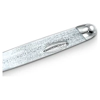 Crystalline ballpoint pen, Silver tone, Chrome plated by SWAROVSKI