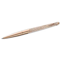 Crystalline ballpoint pen, Rose gold tone, Rose gold-tone plated by SWAROVSKI