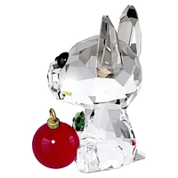 Holiday Cheers French Bulldog by SWAROVSKI