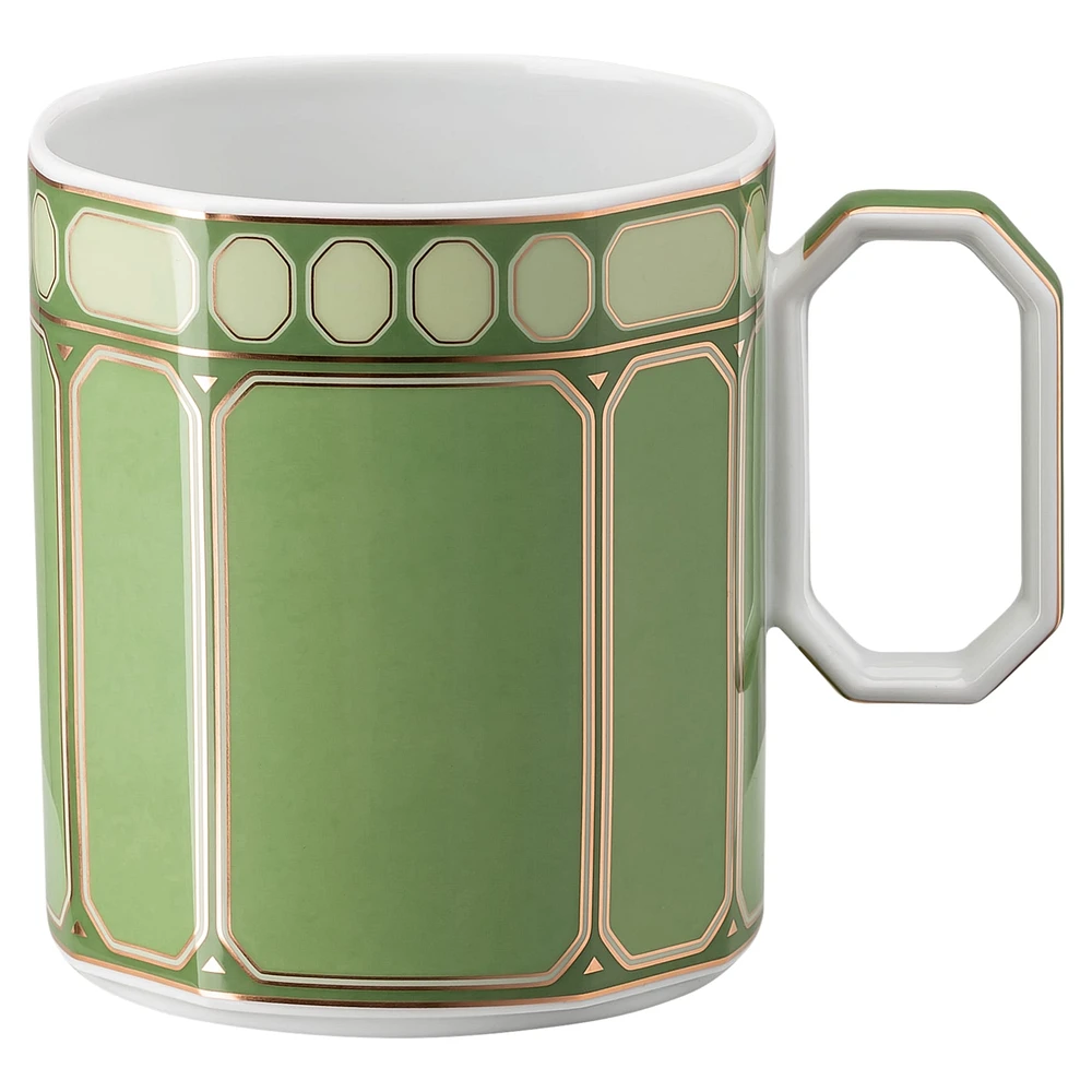 Signum mug with lid, Porcelain