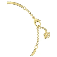 Generation bangle, White, Gold-tone plated by SWAROVSKI