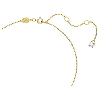 Constella pendant, Round cut, White