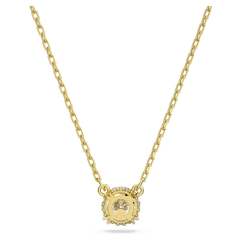 Constella pendant, Round cut, White