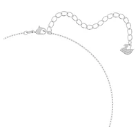 Swarovski Sparkling Dance set, Mixed cuts, Clover, White, Rhodium plated by SWAROVSKI