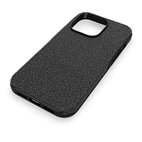 High smartphone case, iPhone® 14 Pro, Black by SWAROVSKI