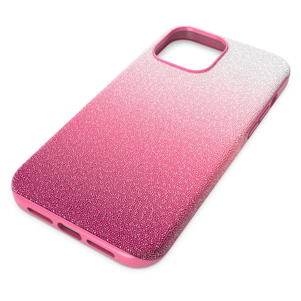 High smartphone case, iPhone® 13 Pro Max, Pink by SWAROVSKI