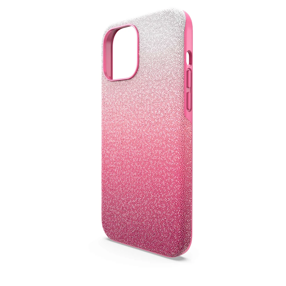 High smartphone case, iPhone® 13 Pro Max, Pink by SWAROVSKI