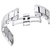 Dextera lux watch, Swiss Made, Metal bracelet, Silver Tone, Stainless steel by SWAROVSKI