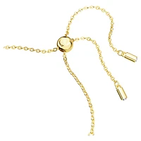 Idyllia bracelet, Butterfly, Multicolored, Gold-tone plated by SWAROVSKI