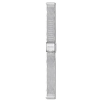 Watch strap, 13 mm (0.51") width, Metal, Silver tone, Stainless Steel by SWAROVSKI