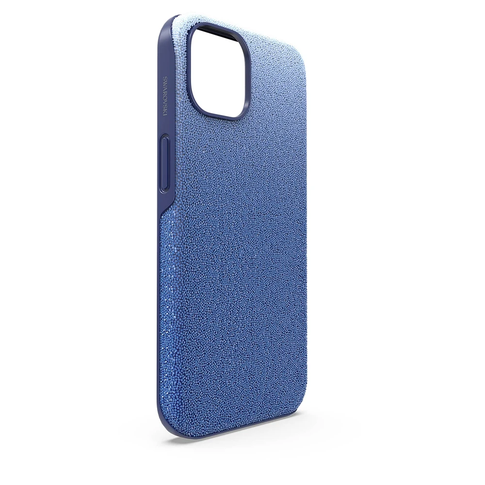 High smartphone case, Colour gradient, iPhone® 14, Blue by SWAROVSKI