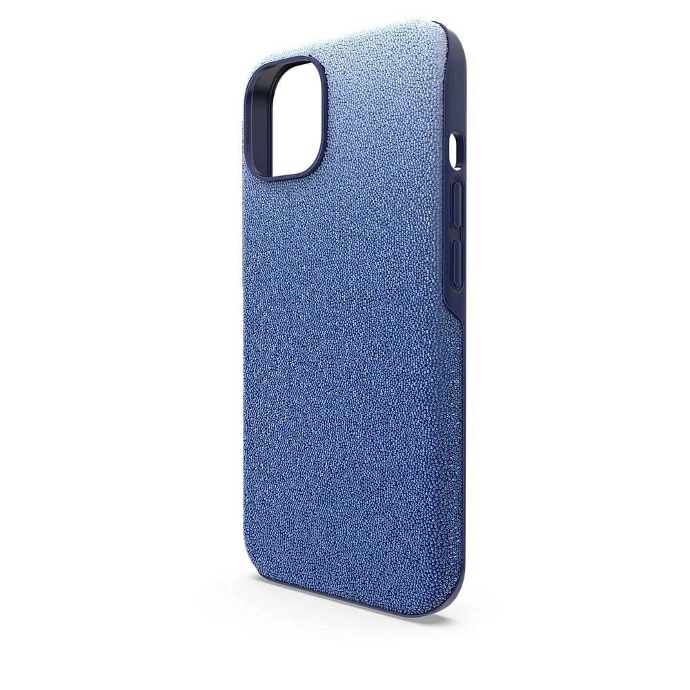 High smartphone case, Colour gradient, iPhone® 14, Blue by SWAROVSKI
