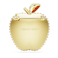 I LOVE NY tack pin, Red, Gold-tone plated by SWAROVSKI