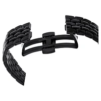 Octea moon watch, Swiss Made, Moon, Metal bracelet, Black, Black finish by SWAROVSKI