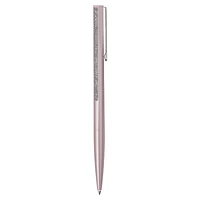 Shimmer ballpoint pen, Pink lacquered, chrome plated by SWAROVSKI