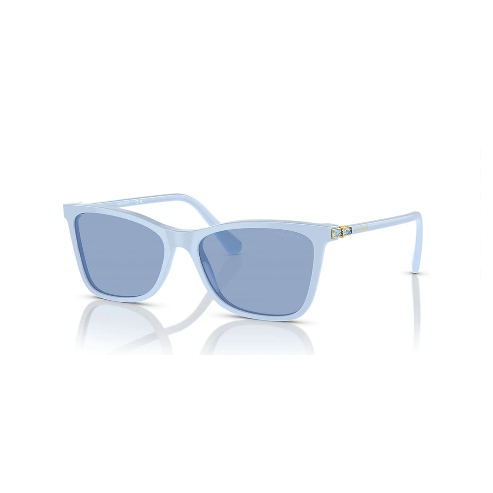 Sunglasses, Square shape, SK6004, Blue by SWAROVSKI