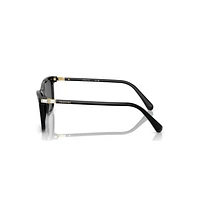 Sunglasses, Square shape, SK6004, Black by SWAROVSKI
