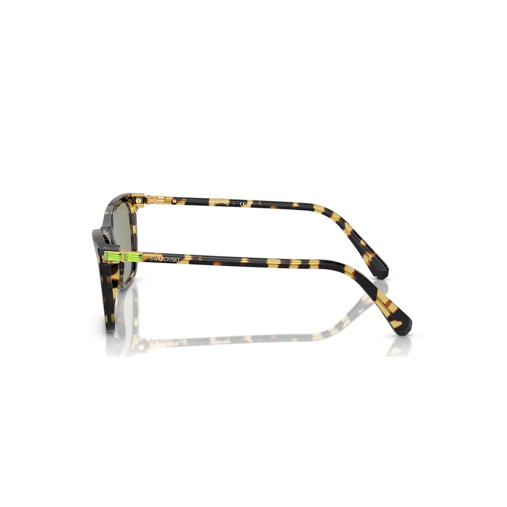 Sunglasses, Square shape, SK6004, Brown by SWAROVSKI