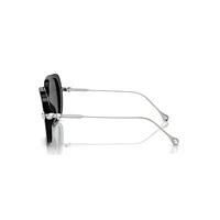 Sunglasses, Oversized, Square shape, SK6011, Black by SWAROVSKI
