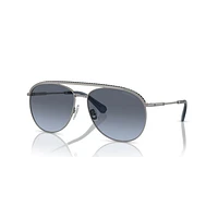 Sunglasses, Pilot shape, SK7005, Blue by SWAROVSKI