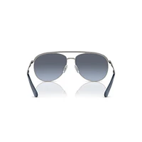 Sunglasses, Pilot shape, SK7005, Blue by SWAROVSKI