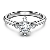 Galaxy ring, Lab-grown diamonds ct tw, Round shape