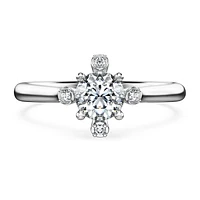 Galaxy ring, Lab-grown diamonds ct tw, Round shape