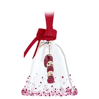 Holiday Cheers dulcis Bell Ornament, Red by SWAROVSKI