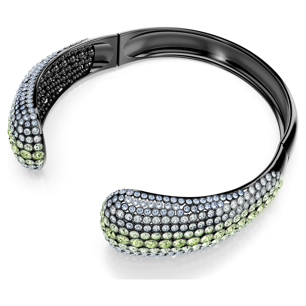 Sublima choker, Round cut, Multicolored, Ruthenium plated by SWAROVSKI
