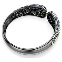 Sublima choker, Round cut, Multicolored, Ruthenium plated by SWAROVSKI