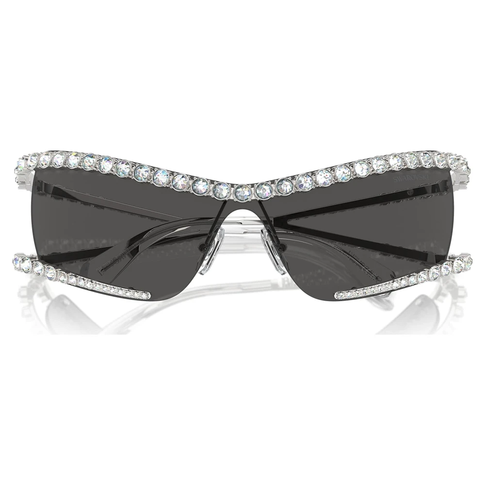 Sunglasses, Mask, Gray by SWAROVSKI