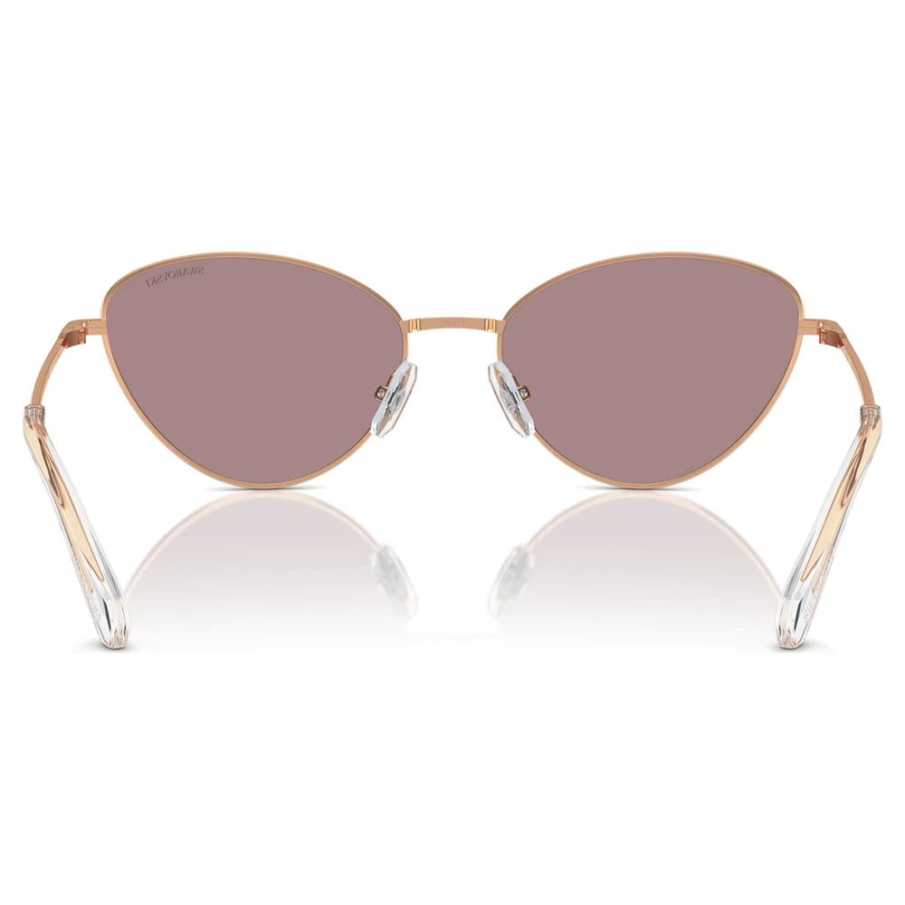 Sunglasses, Cat-Eye shape, SK7014, Purple by SWAROVSKI