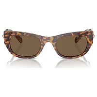 Sunglasses, Oval shape, SK6022, Brown by SWAROVSKI
