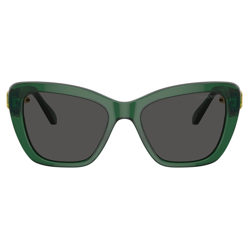 Sunglasses, Square shape, SK6018, Green by SWAROVSKI