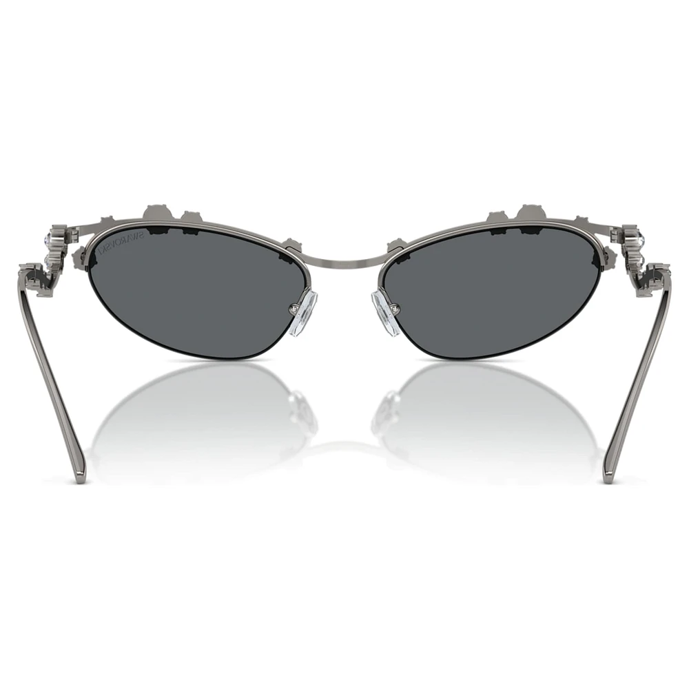 Sunglasses, Cat-Eye shape, SKU001, Silver Tone by SWAROVSKI
