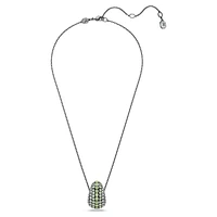 Sublima pendant, Round cut, Multicolored, Ruthenium plated by SWAROVSKI