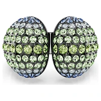 Sublima cocktail ring, Round cut, Multicolored, Ruthenium plated by SWAROVSKI