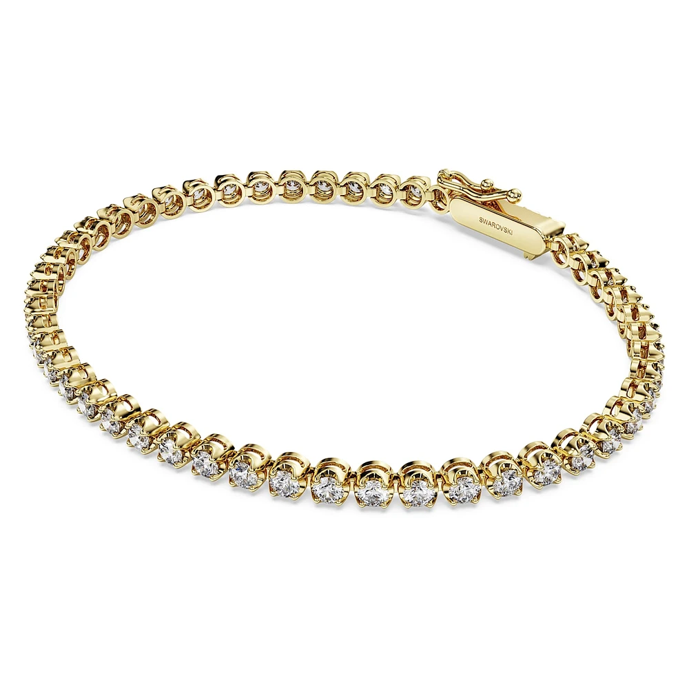 Eternity Tennis bracelet, Lab-grown diamonds ct tw, Round shape