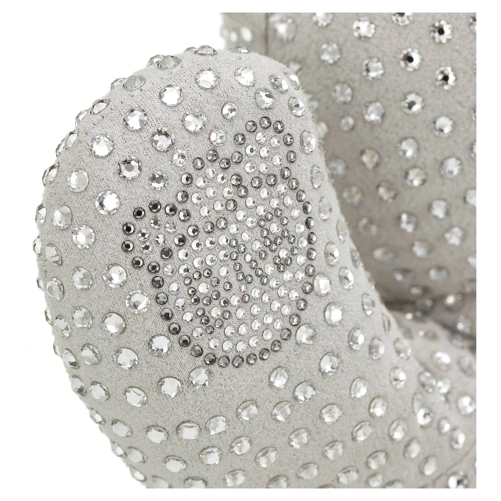 Build-A-Bear, Limited edition, Fully encrusted collectible featuring Swarovski® crystals, Teddy bear, Gray by SWAROVSKI