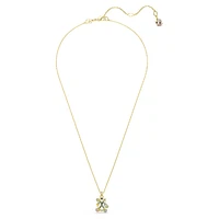 Gema pendant, Mixed cuts, Multicolored, Gold-tone plated by SWAROVSKI